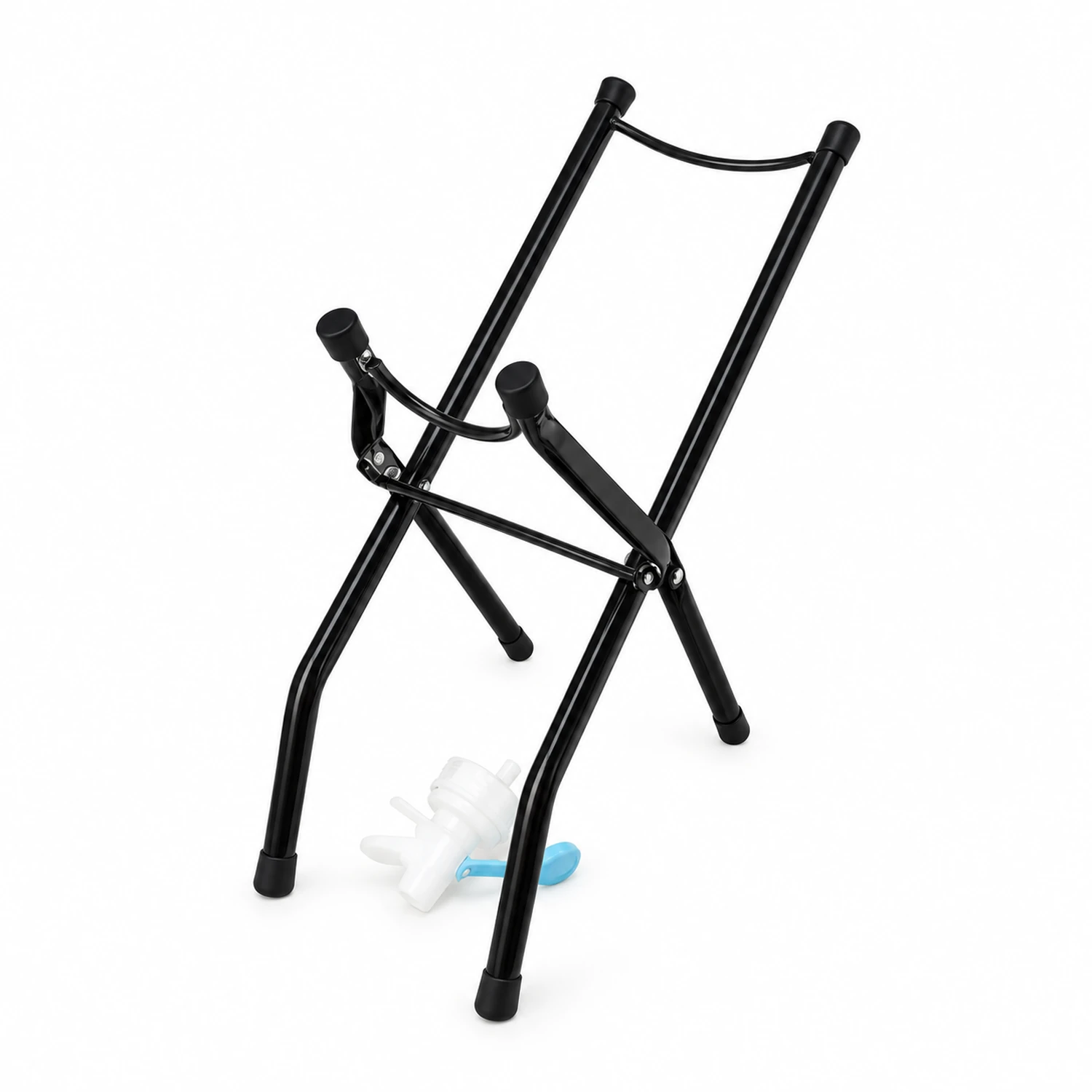 Atril plegable para bidones con boquilla