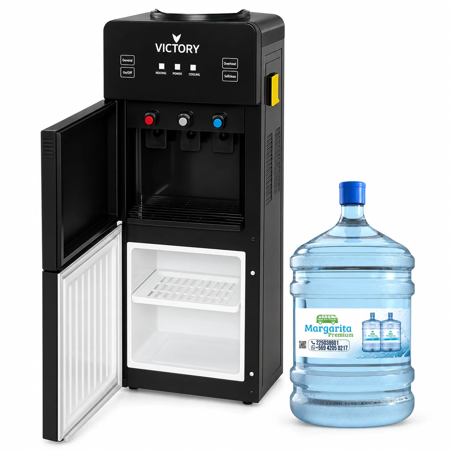 Dispensador Victory VICY-25 con bidón de 20 litros