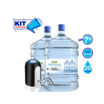 dispensador USB + 2 bidones